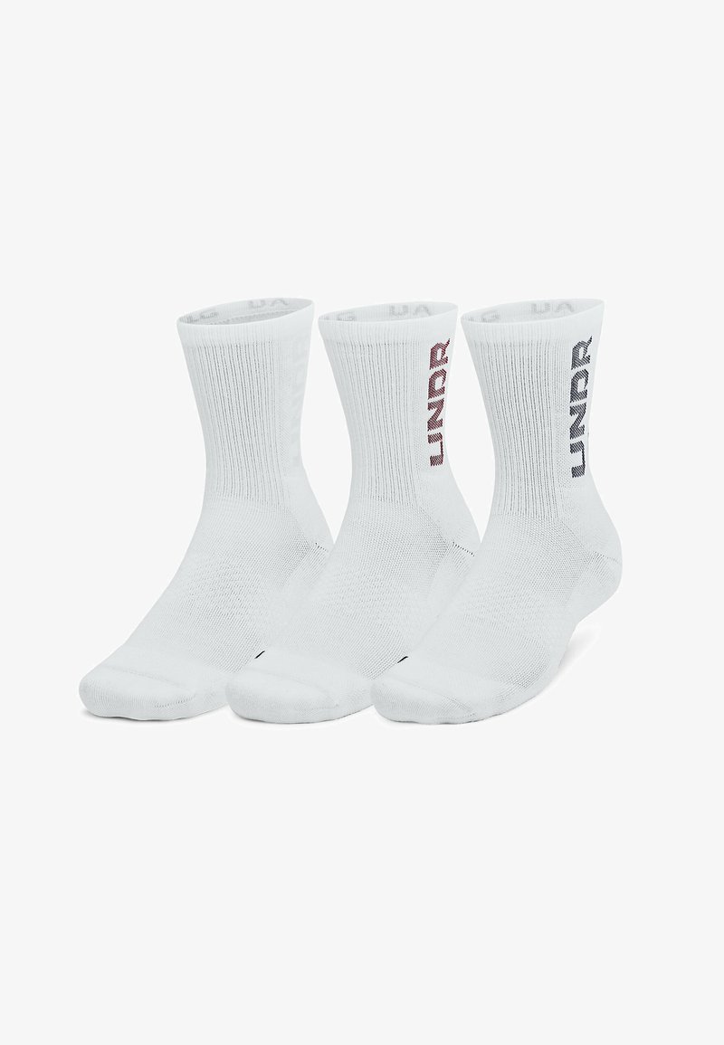 Under Armour 3-MAKER - Sportinės kojinės - white