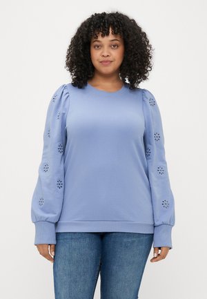 CARFEMME PUFF EMBROIDERY - Collegepaita - tempest