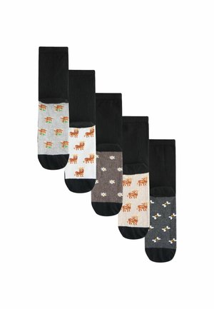 5 PACK - Șosete - hamish highland cow