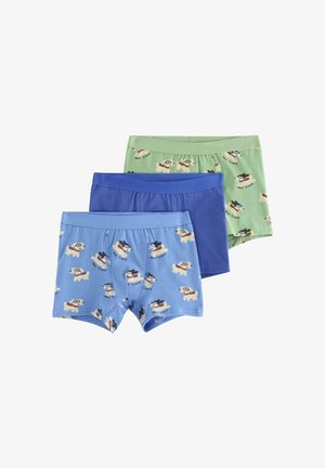 Lindex, LINDEX 3-PACK BOXER SHORTS LINDEX - Trunks - blue
