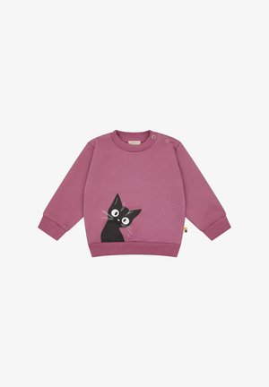 loud + proud, SWEATSHIRT MIT DRUCK UNISEX - Sweater - grape