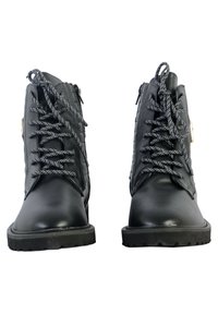 Divine Factory Cowboy/biker ankle boot - noir