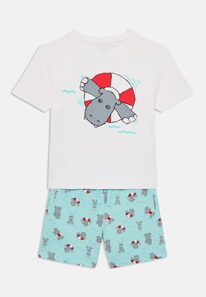 NMMZUMUS SET - T-shirt imprimé - bright white