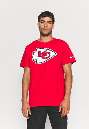 NFL KANSAS CITY CHIEFS LOGO ESSENTIAL - Klubové oblečení - university red