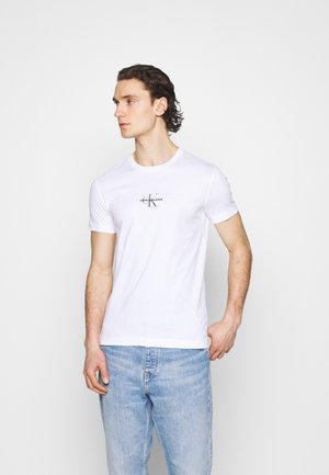 NEW ICONIC ESSENTIAL TEE - T-shirt con stampa - bright white