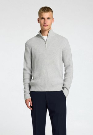SLHTHEO STRUCTURE  - Jumper - light grey melange