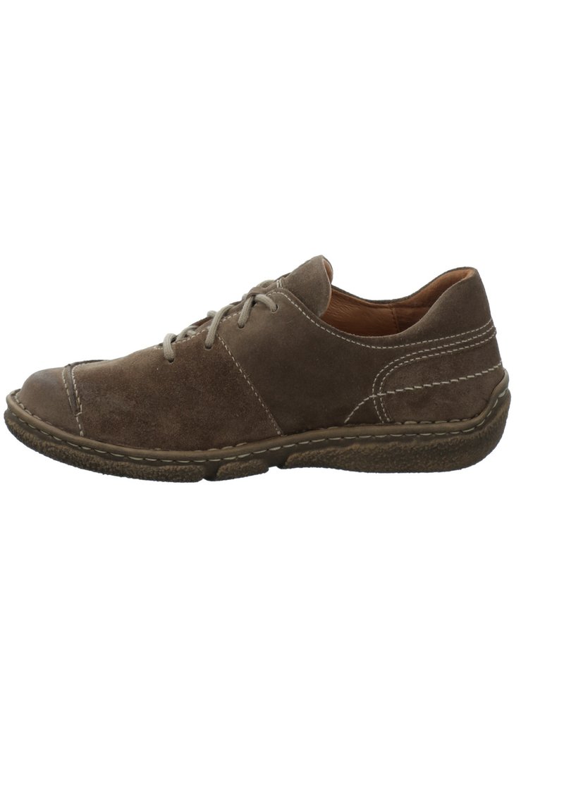 Damen Halbschuhe | Josef Seibel NEELE Sportlicher Schnürer taupe - AR07980 Damen Halbschuhe | Josef Seibel NEELE Sportlicher Schnürer taupe - AR07980