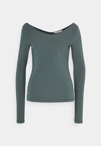 Max Mara Leisure Langarmshirt - dark green