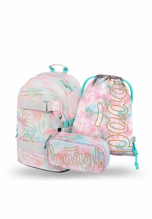 3 SET ERGONOMISCHE SKATE  - School set - rosa