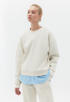 OXXO CREW NECK - Sudadera - silver birch