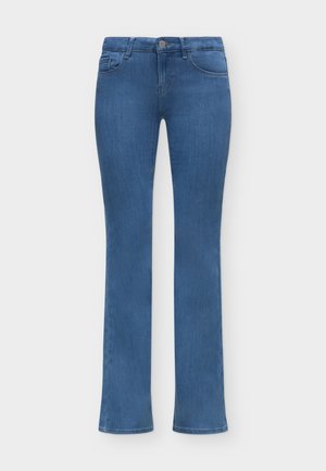 ONLY, ONLHELLA LOW RETRO FLARED - Zvonové džínsy - medium blue denim