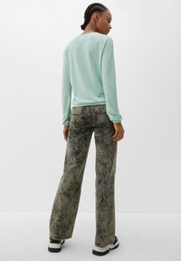 QS MANCHES LONGUES ET ENCOLURE EN V - Longsleeve - ozeangrün