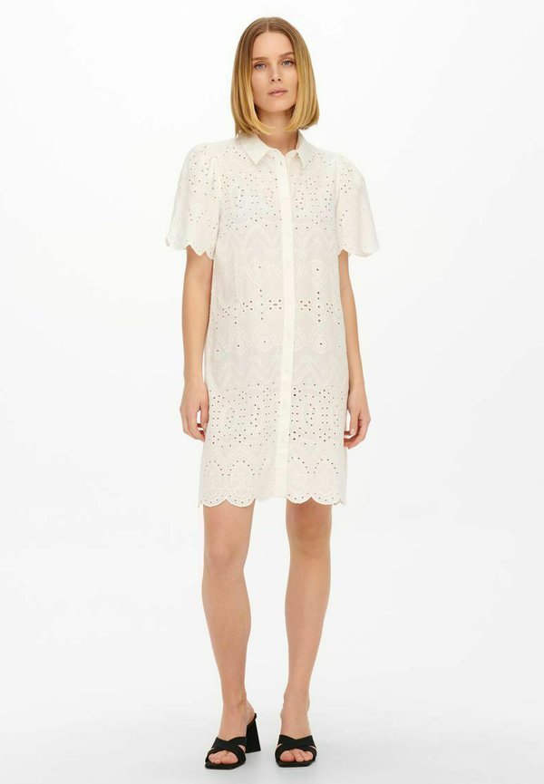 Blusenkleid - cloud dancer