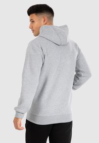 Smilodox Zip-up sweatshirt - grau melange