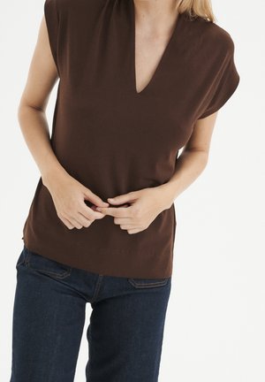 InWear, T-shirt basique - dark brown