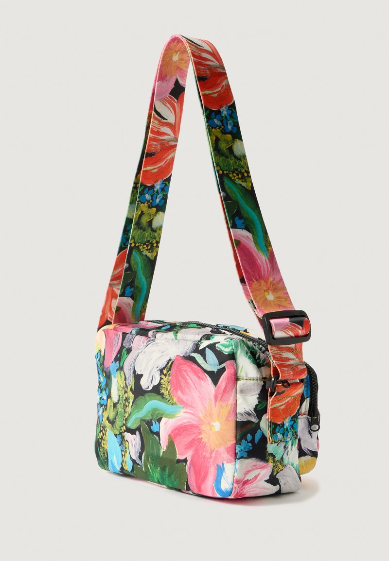 Borsa A Tracolla Con Teschio - Grande Borsa Da Spiaggia In Poliestere Per Donne E Ragazze - Media 40x30x9 Cm - 3