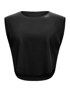 Winshape, WINSHAPE SOFT CROPPED TOP AET115LS - Top - black