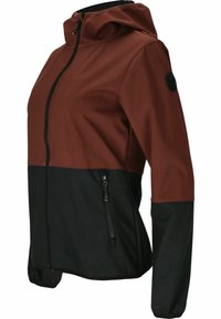 Whistler Softshelljacka - mottled black