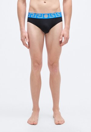 UNDERPANTS LOW RISE - Nohavičky/Slipy - black/royal blue/gold-coloured