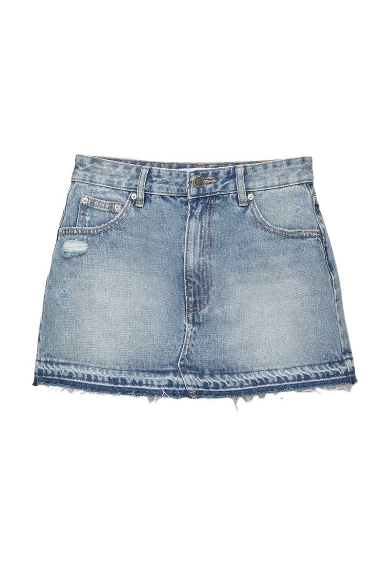 PULL&BEAR Jeansrok blauw denim/bluedenim