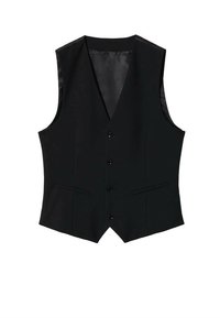 Mango Anzugweste - black