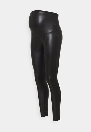 ONLY MATERNITY, OLMHANNA - Leggings - black