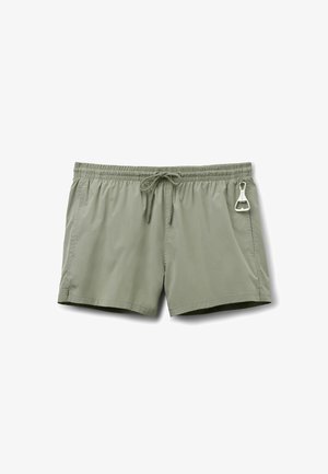 IUMAN Intimissimi, SOLID-COLOUR WITH BOTTLE OPENER - Badeshorts - light green