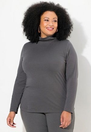 Ulla Popken ROLLKRAGEN - Longsleeve - graphite gray