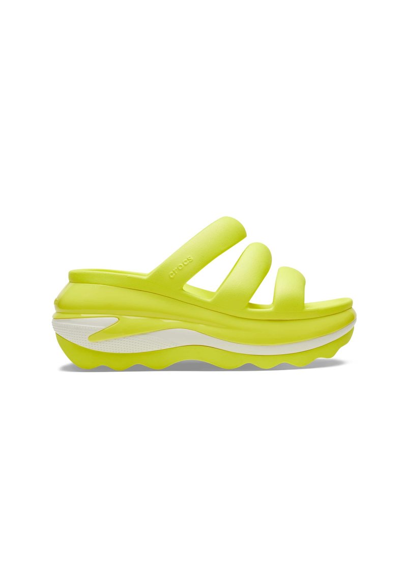 Crocs Badesandalen neongrün