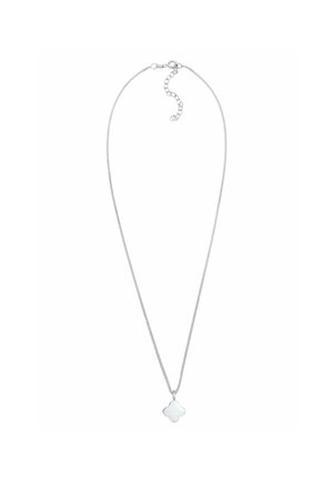 CLOVER LEAF - Halsband - silberfarben