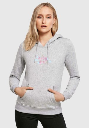 Mister Tee HOODY - Hoodie - heather grey