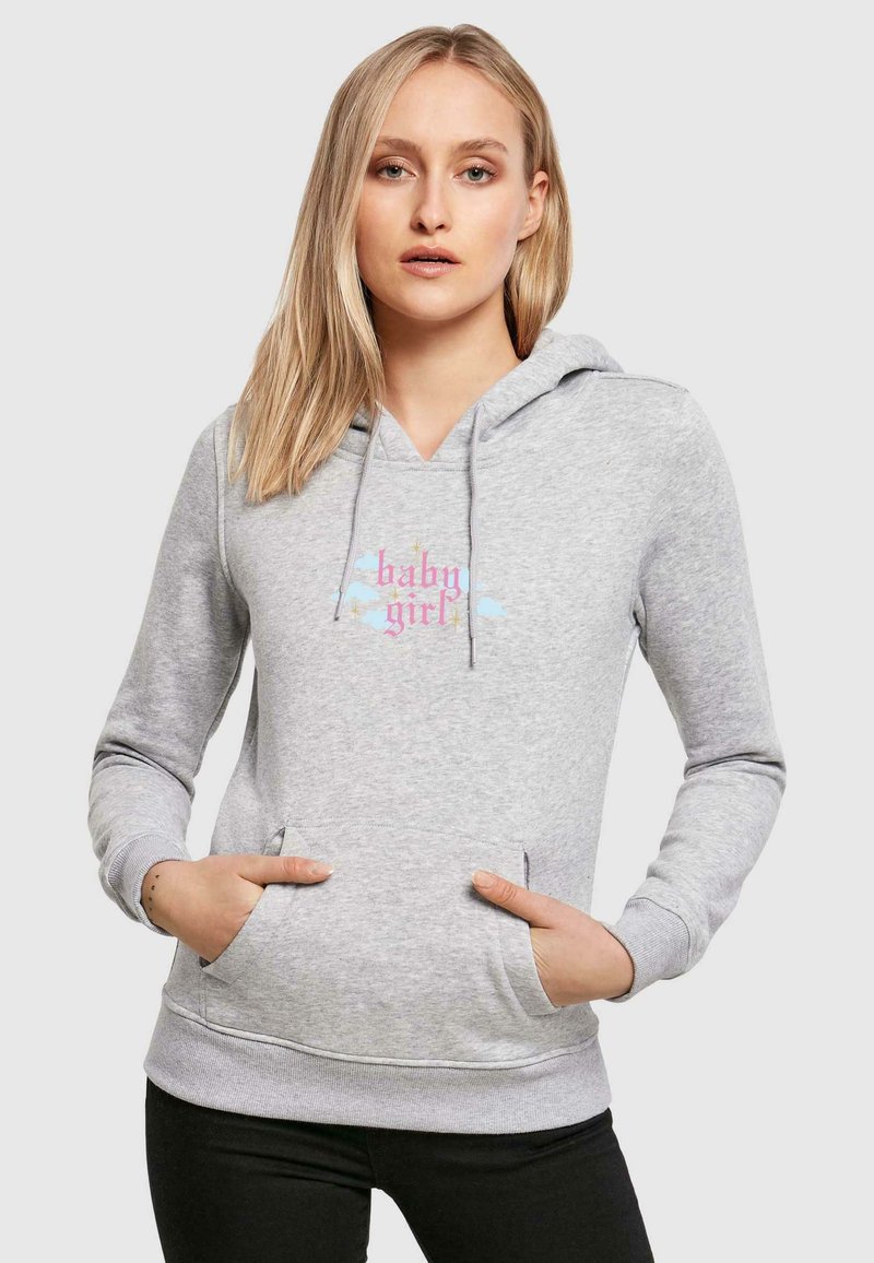 Mister Tee HOODY - Hoodie - heather grey