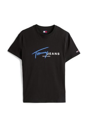 Tommy Jeans DNA TEE - T-shirt med print - black