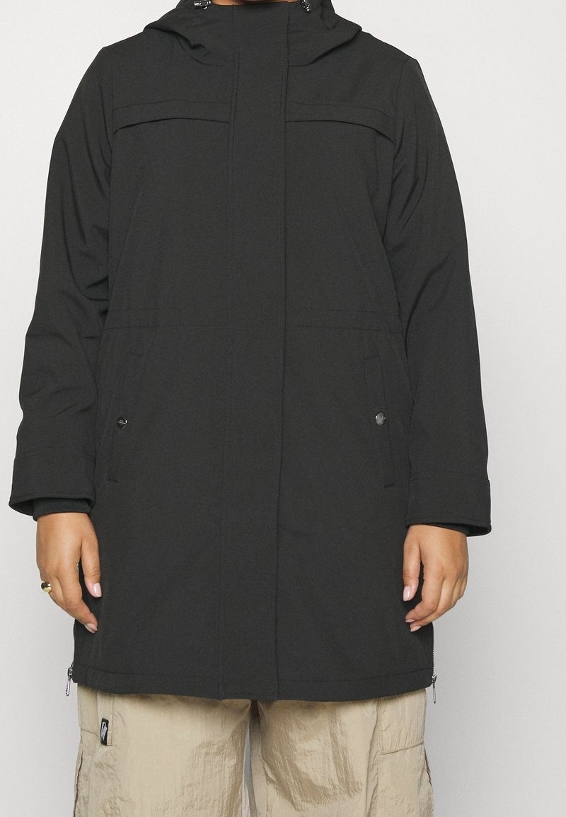 ONLY Carmakoma Kort kappa / rock - black