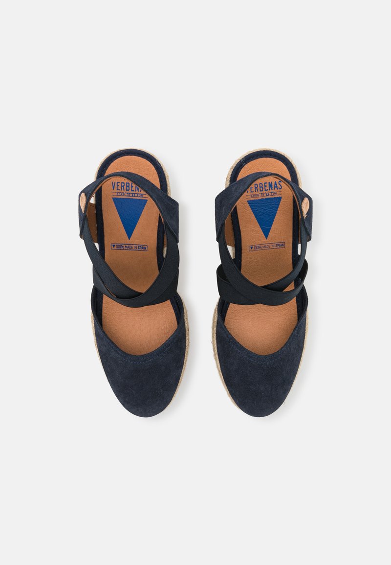 Damen Pumps | VERBENAS SOL SARDEGNA Plateausandalette marino/blau - TB69423 Damen Pumps | VERBENAS SOL SARDEGNA Plateausandalette marino/blau - TB69423