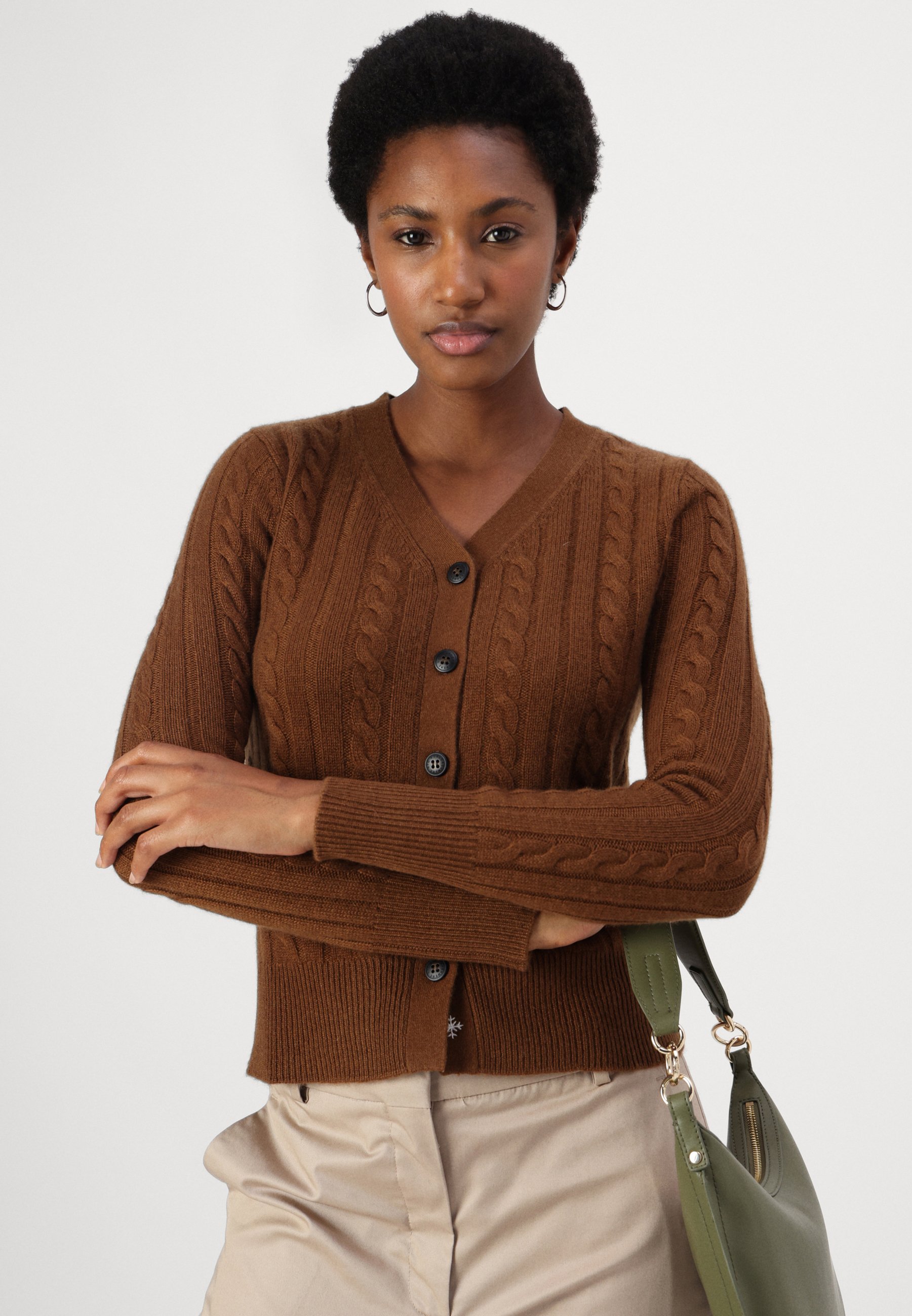 売れ筋商品|||セカンド デイ ニット&セーター レディース アウター VINNY - Cardigan - classic camel 2nd Day VINNY - Cardigan - classic camel/camel - Zalando.co.uk
