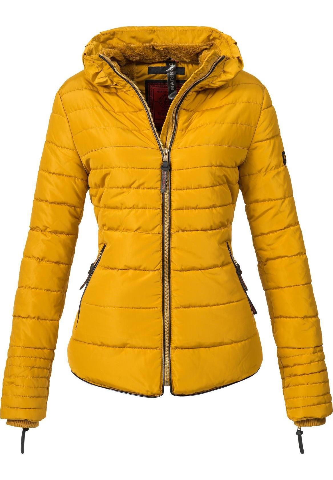 Marikoo AMBER Winterjacke gelb ohne kapuze/dunkelgelb Zalando