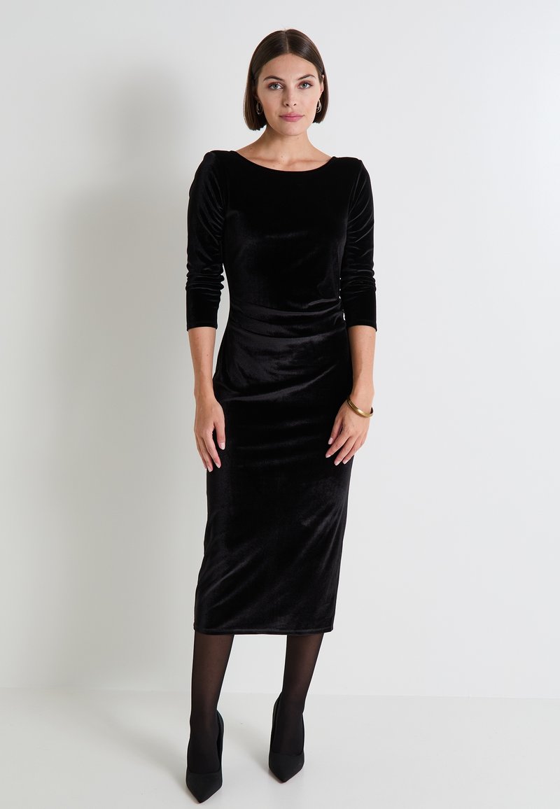 Grain de Malice FOURREAU - Vestido informal - noir