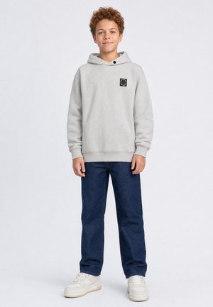 Petrol Industries, RELAXED HOODED SWEATER MILLRUN - Hoodie - ice grey