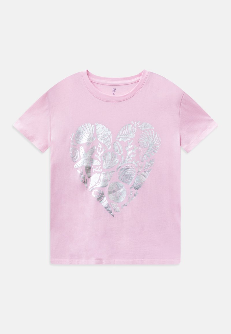 GAP VALUE GRAPHIC GIRLS - T-shirt con stampa - light peony