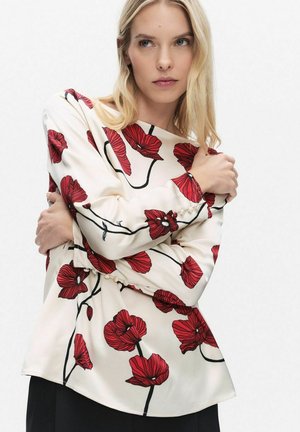 AINARA  - Blus - red flower