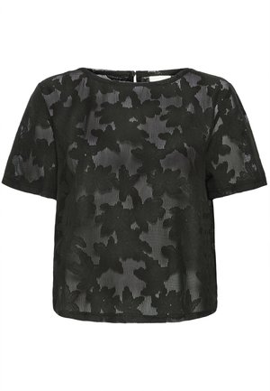 ICHI, IHMANIA SS SHORT SLEEVE - Blusa - black