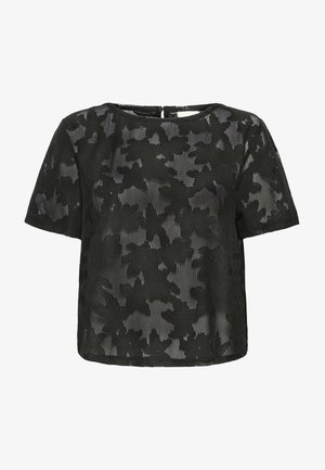 ICHI, IHMANIA SS SHORT SLEEVE - Blusa - black