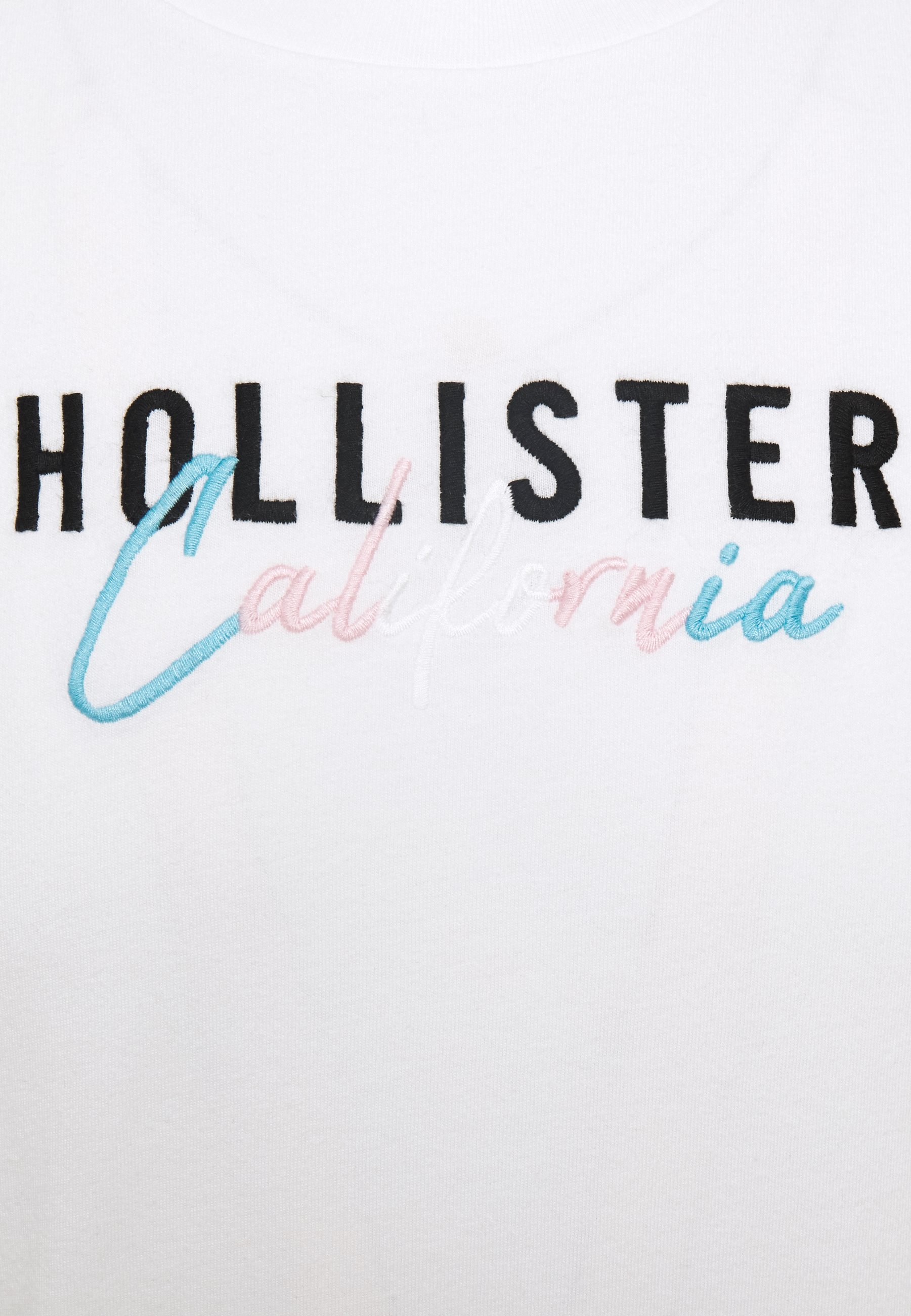 Hollister Co. PRIDE SCRIPT LOGO T shirts med print white Hollister Co. PRIDE SCRIPT LOGO - T-shirts med print - white