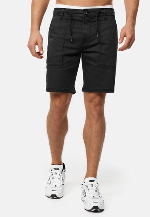 Shorts di jeans - black