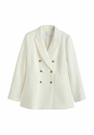 REGULAR FIT - MILITARY DOUBLE BREASTED  - Kurzmantel - ecru