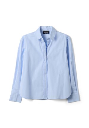 Les Copains, STRIPED SHIRT, REGULAR FIT - Button-down blouse - light blue