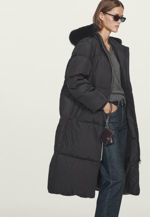 WATER-REPELLENT PUFFER - Manteau en duvet - black