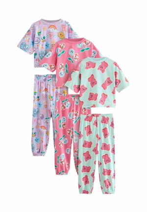 REGULAR FIT - 3 PACK SET - Set lenjerie de noapte - pink purple