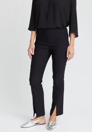 EVERLY - Stoffhose - black